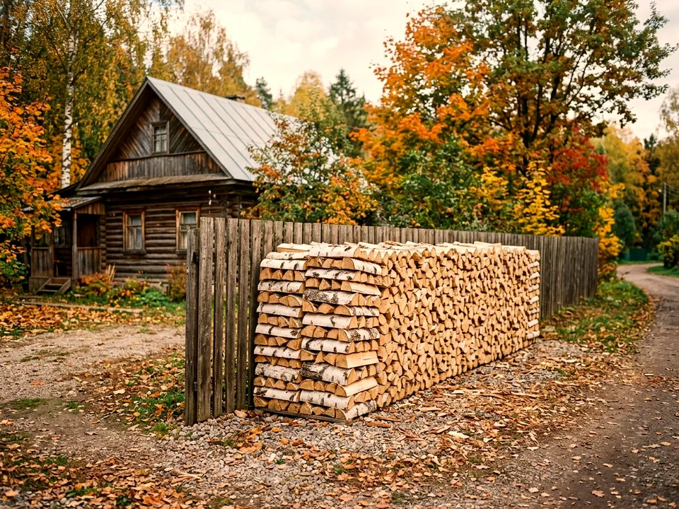 Дуб + укладка в дровник, Оренбург, улица Полевая, 36